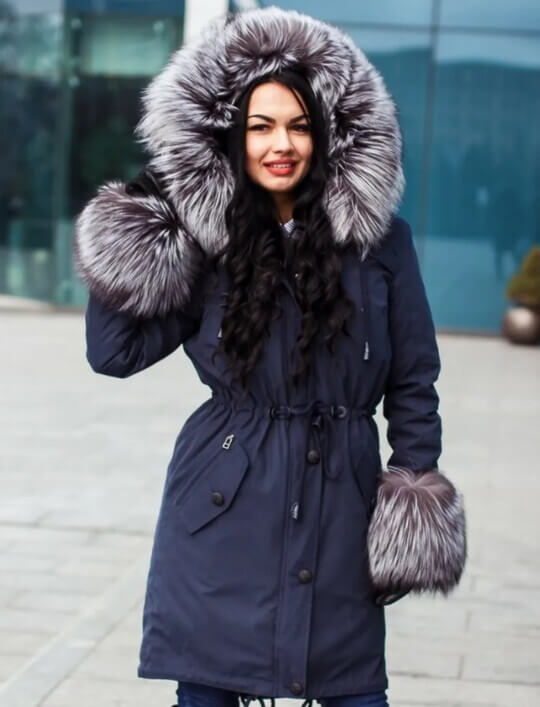 Fur hood