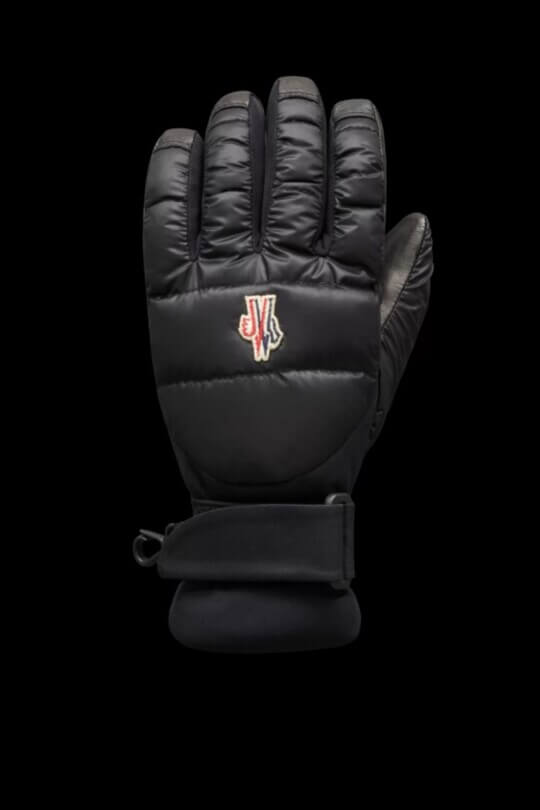 Black blown glove