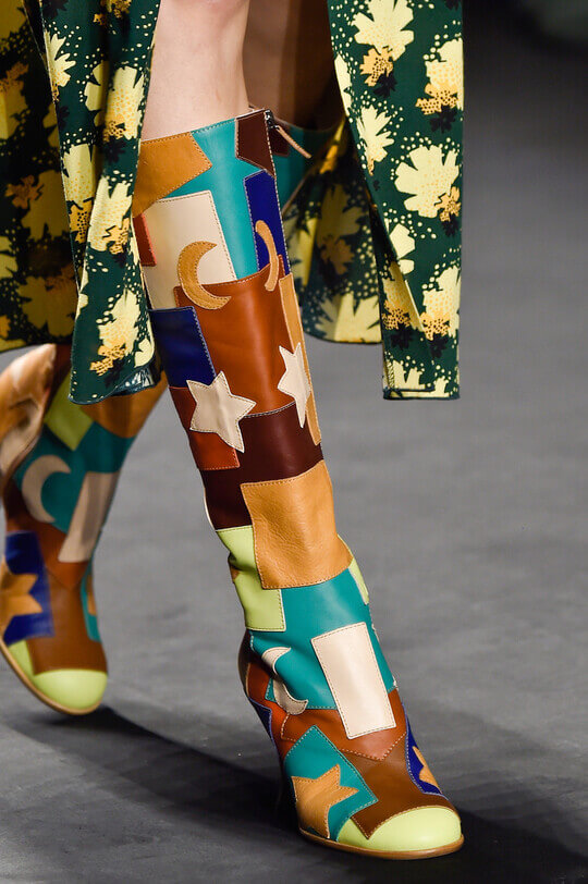 Patchwork Boots