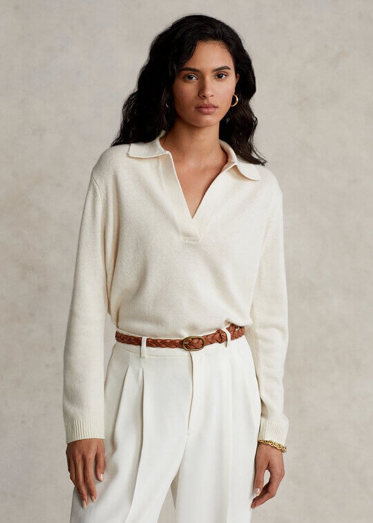 Long sleeve polo