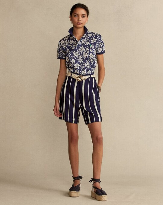 Polo with print