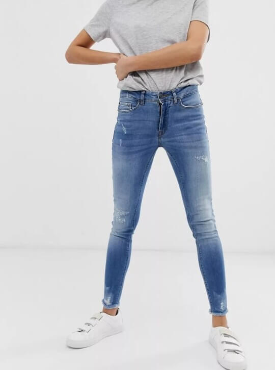 Shabby jeans