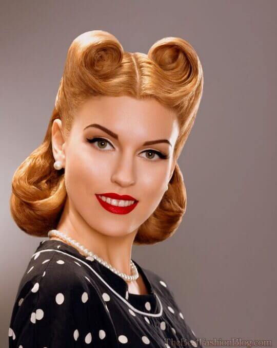 Characteristic hairstyle