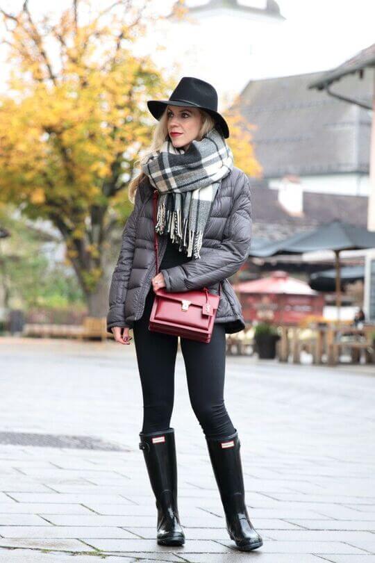 Rubber boots