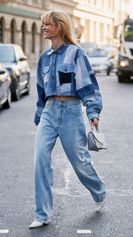 Patchwork shirt