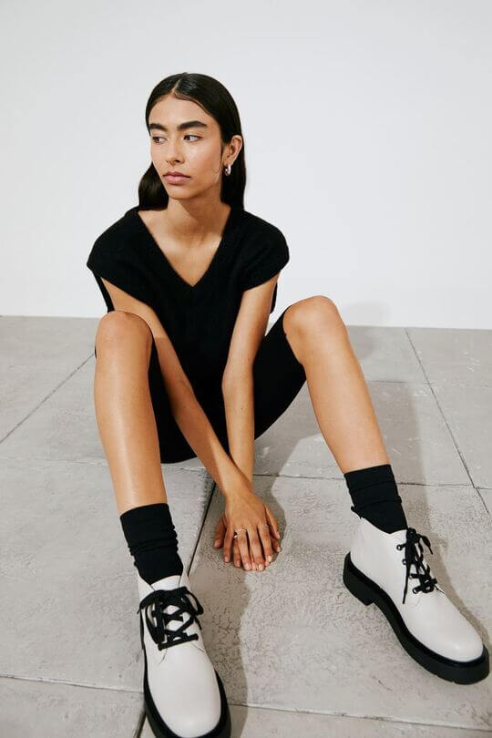 Shorts with boots