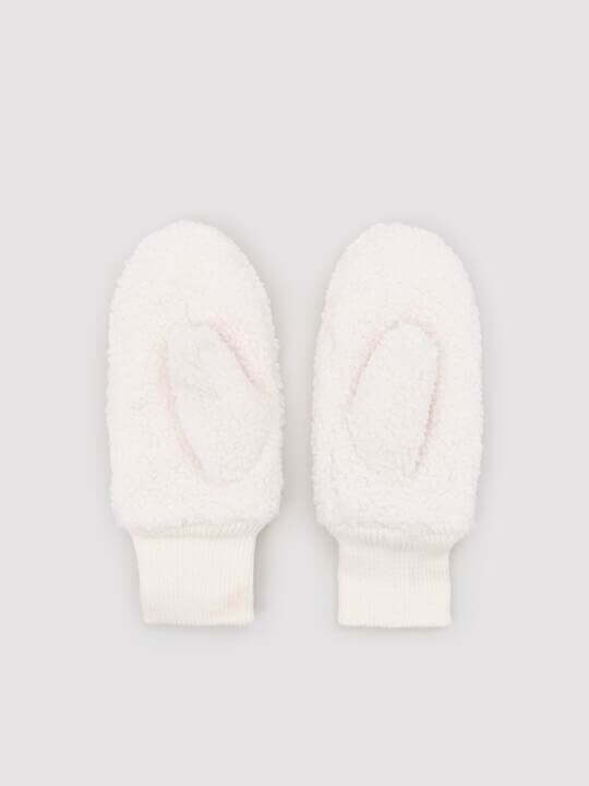White mittens