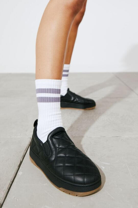 With slip-ons
