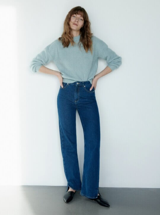 Sweater in jeans