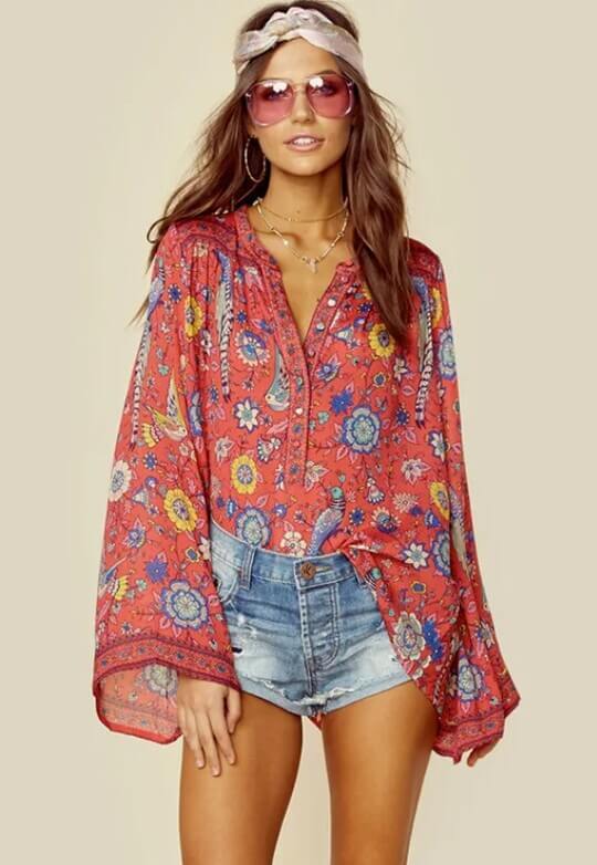 Loose blouse