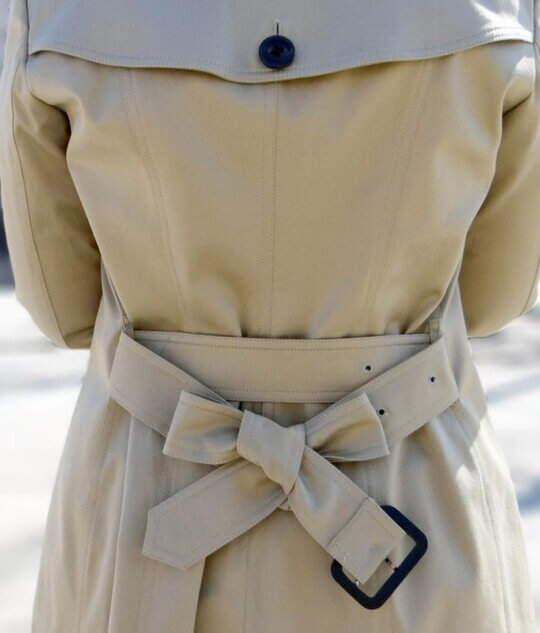 Bow in the back