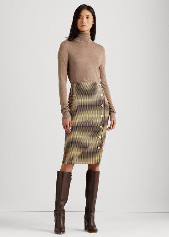 Plaid skirt
