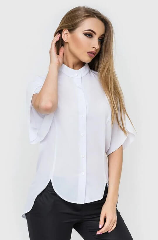Asymmetrical shirt