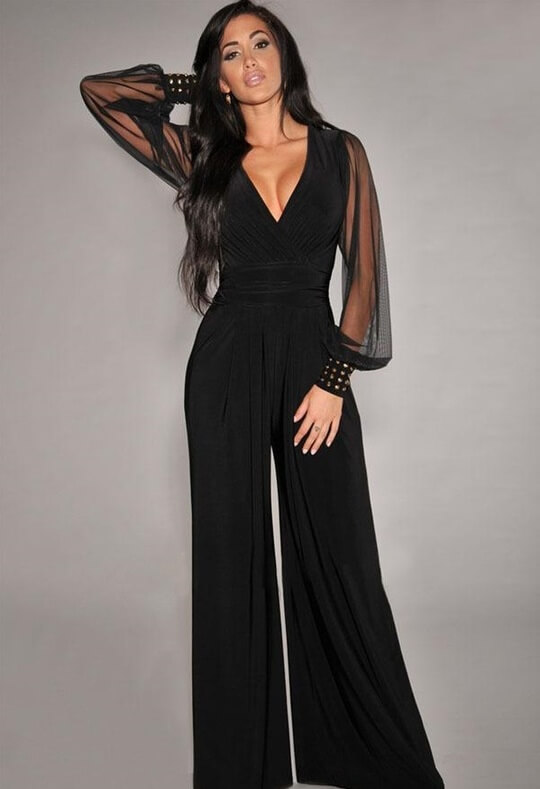 Satin jumpsuit