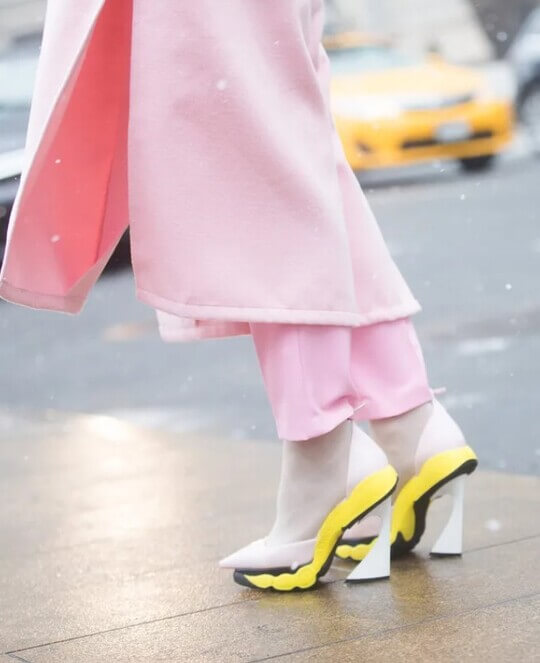 Avant-garde shoes