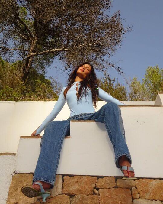 Straight jeans
