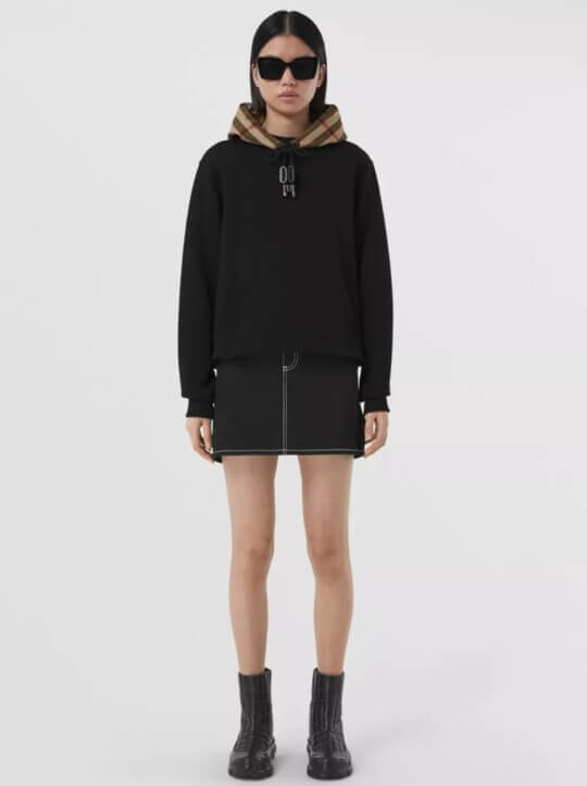 Hoodie with print