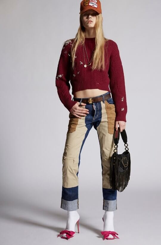 Shabby jeans