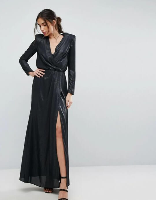 Maxi dress with scent