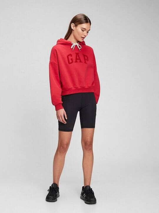 Red hoodie