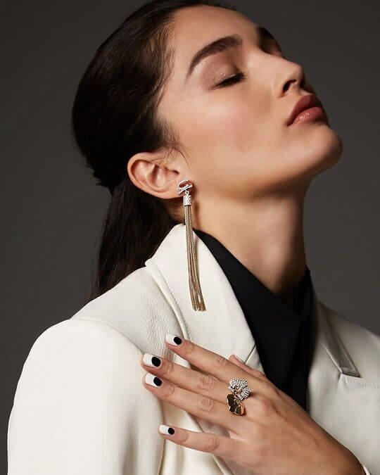 Fashionable earrings
