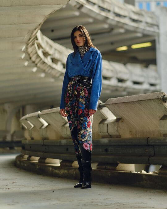 Bright outfit