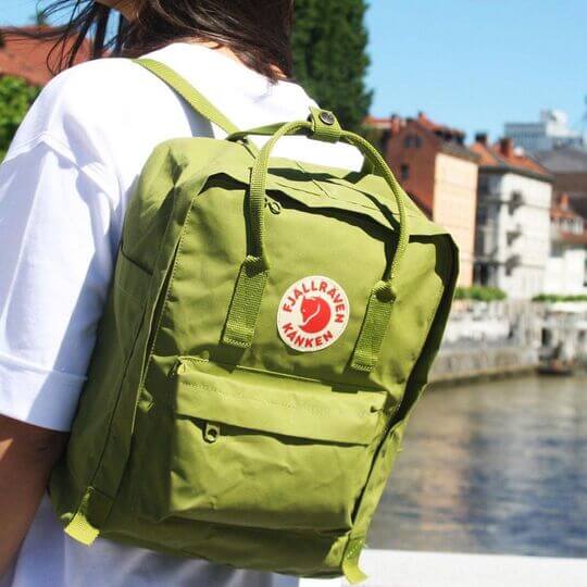Green Backpack Bag