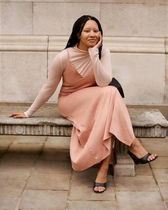Combination dress by Mango