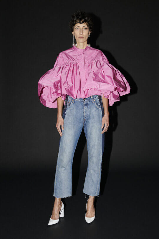 Cropped jeans
