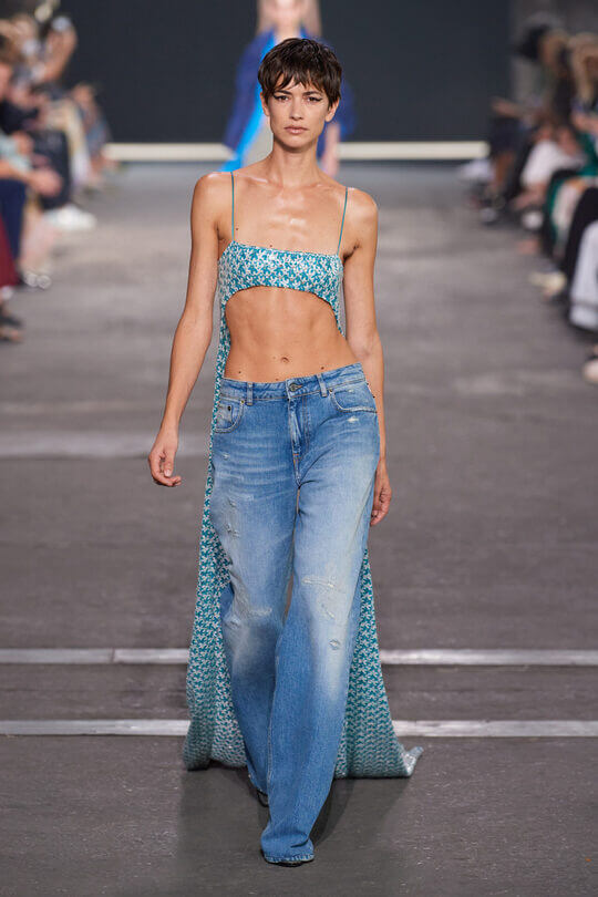 Wide jeans
