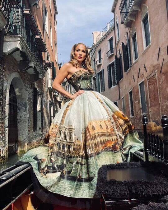 Beautiful cloud dress