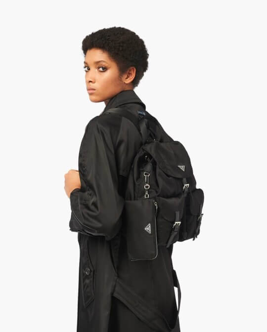 Nylon backpack