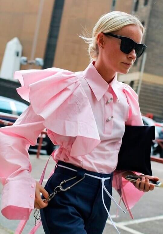 Pink shirt