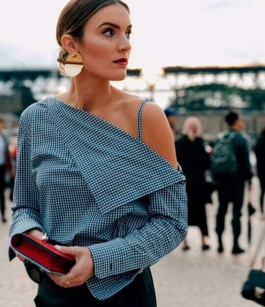 With open shoulder