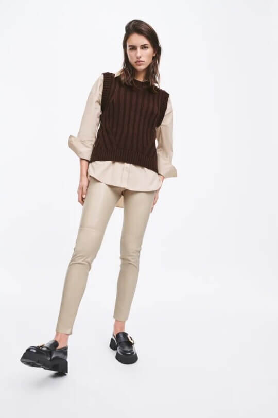 Shirt with jacket