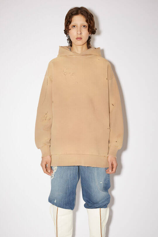 Beige hoodie
