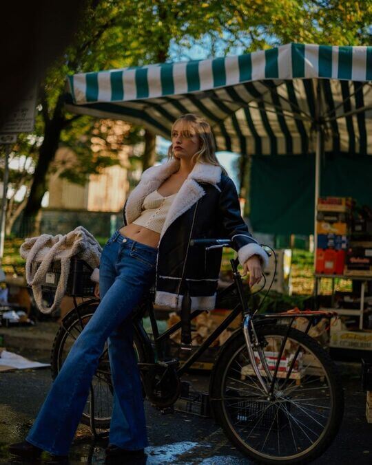 Low fit in jeans