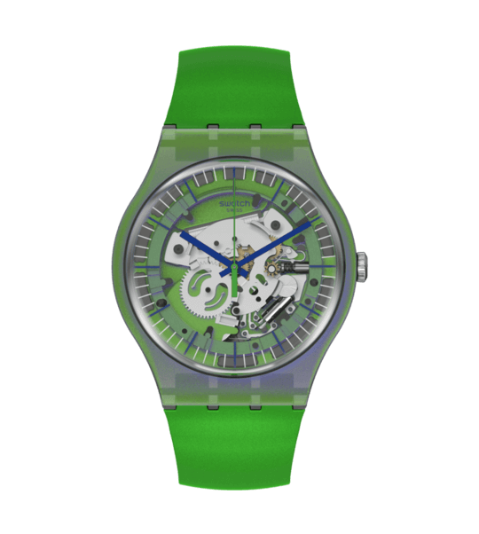 Fashionable green watch