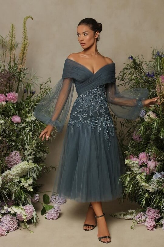 A-line dress