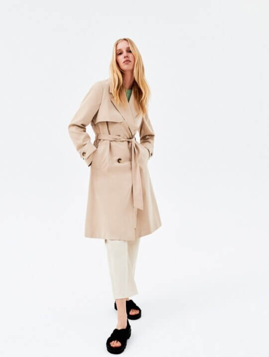 Light trench coat
