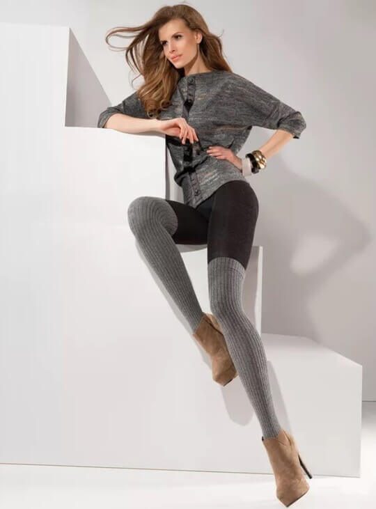 Knitted tights