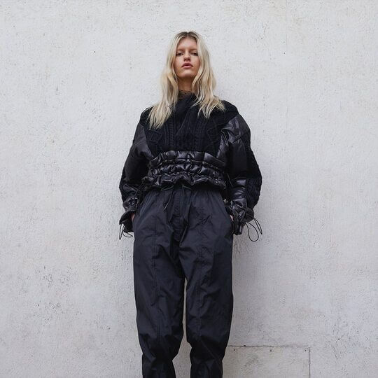 Black galife trousers