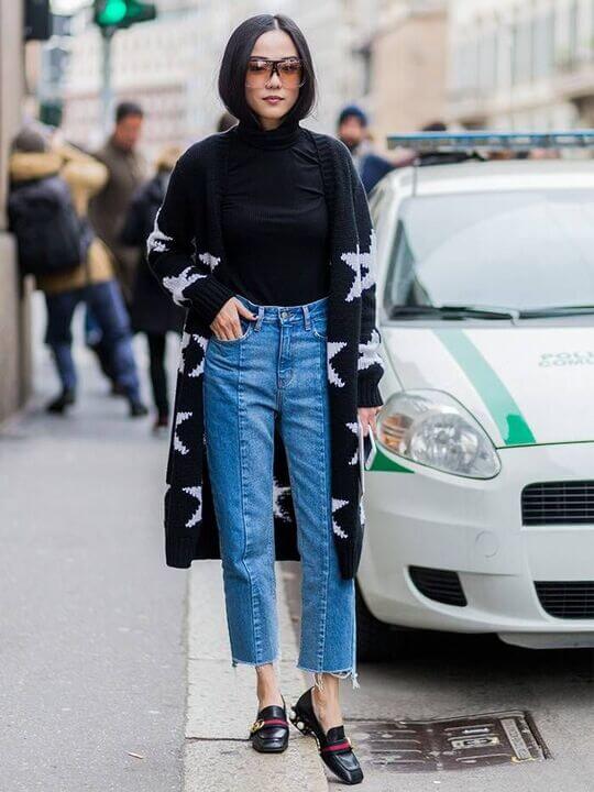 Turtleneck with jeans