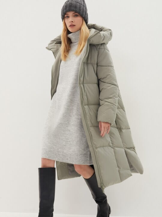 With down jacket