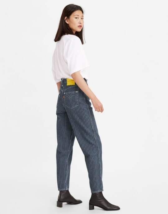 Striped jeans
