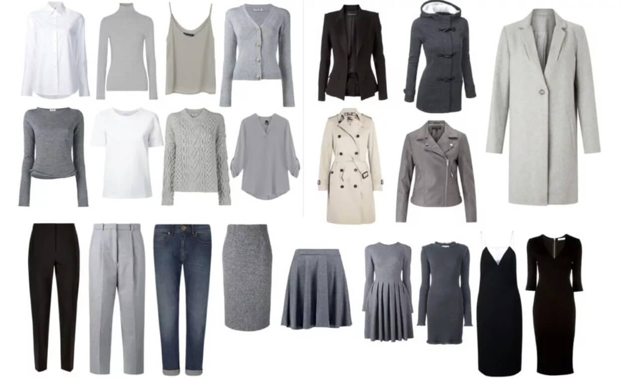 Basic VS capsule wardrobe