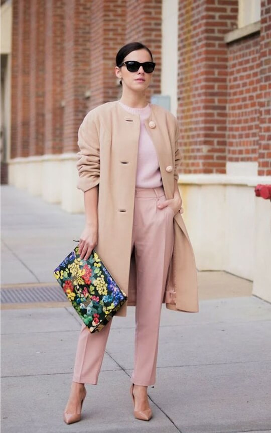 Beige shoes
