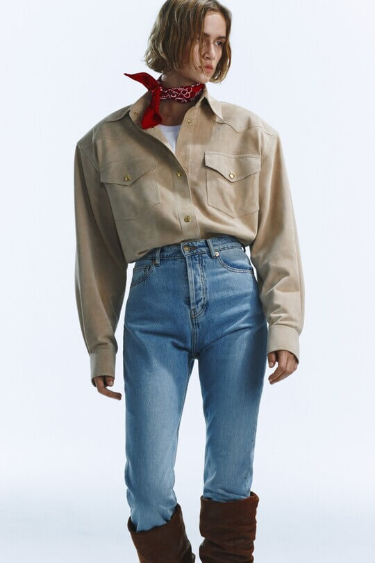 Jeans with boots