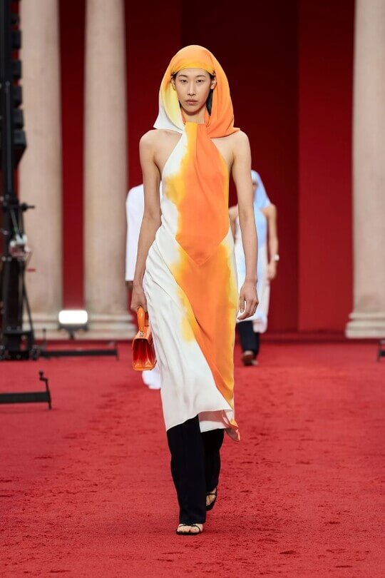 Trendy orange for spring-summer 2023