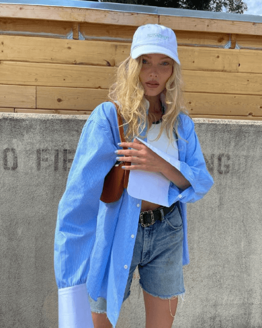 Blue shirt